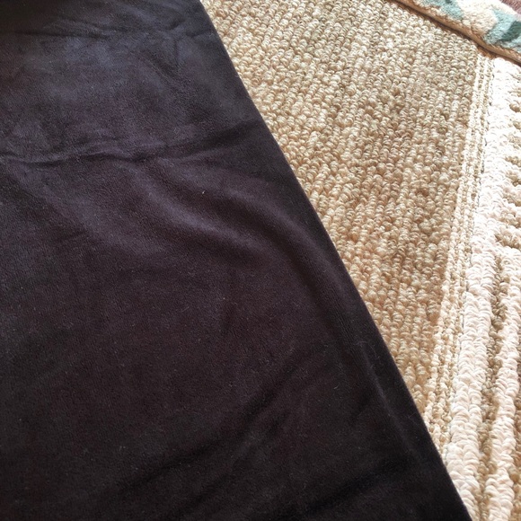 Victoria’s Secret  small short velour black pants - Picture 3 of 3